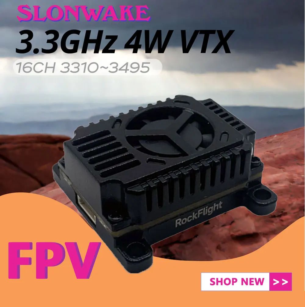 جهاز إرسال فيديو SLONWAKE FPV  - مراجعة Fpv Drone Antenna وسعره