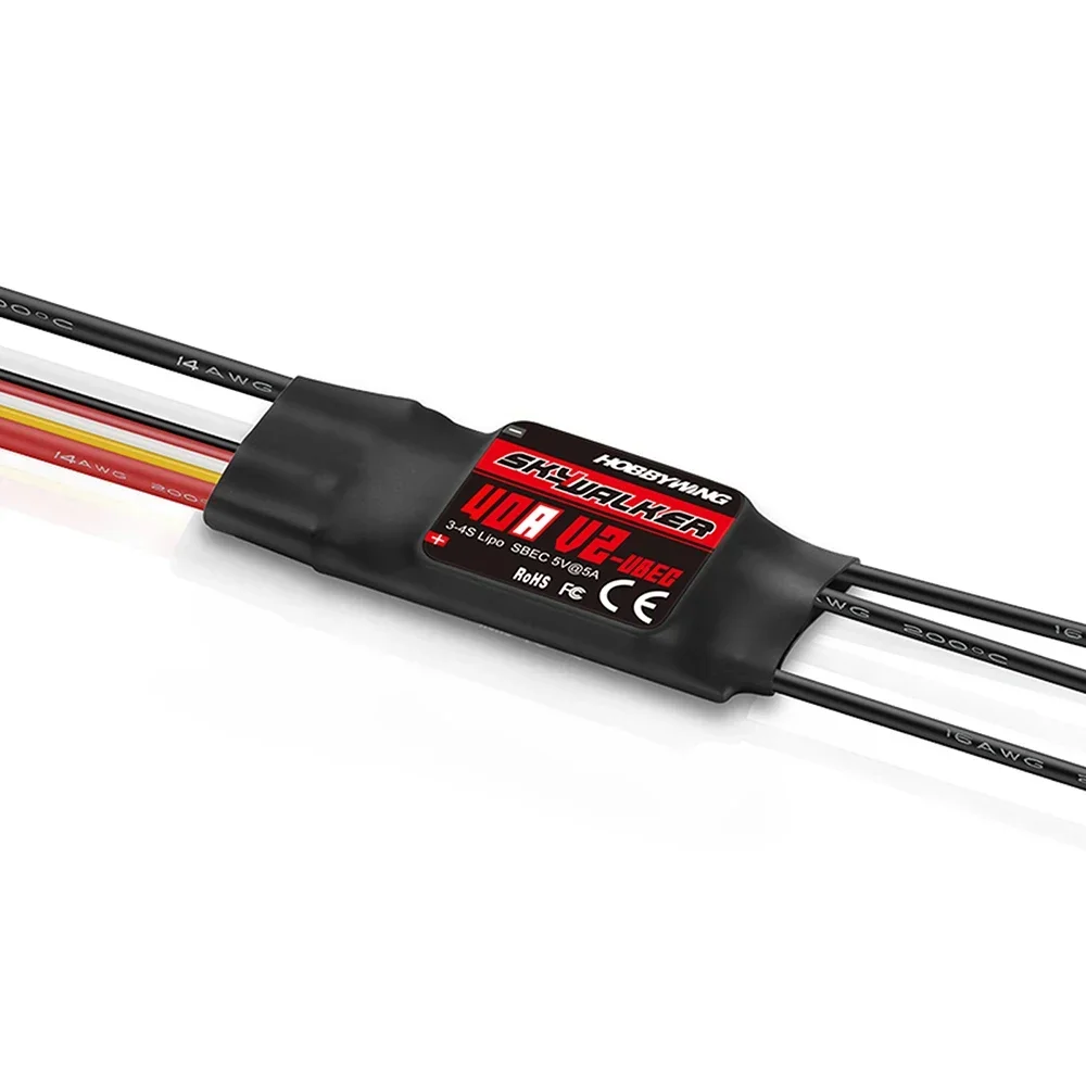 HOBBYWING-Skywalker وحدة تحكم  - مراجعة Fpv Drone Esc وسعره