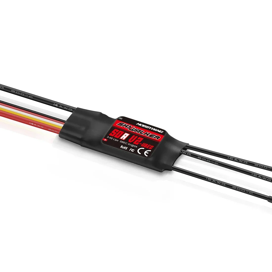 HOBBYWING-Skywalker وحدة تحكم  - مراجعة Fpv Drone Esc وسعره