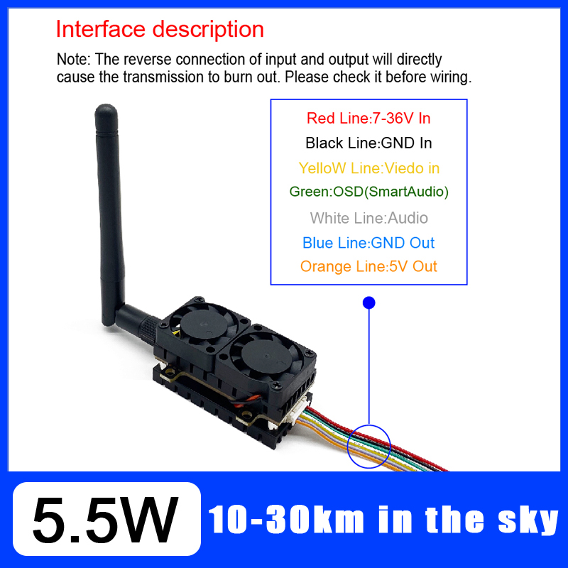 جهاز إرسال فيديو طويل المدى 5. - مراجعة Fpv Drone Vtx وسعره